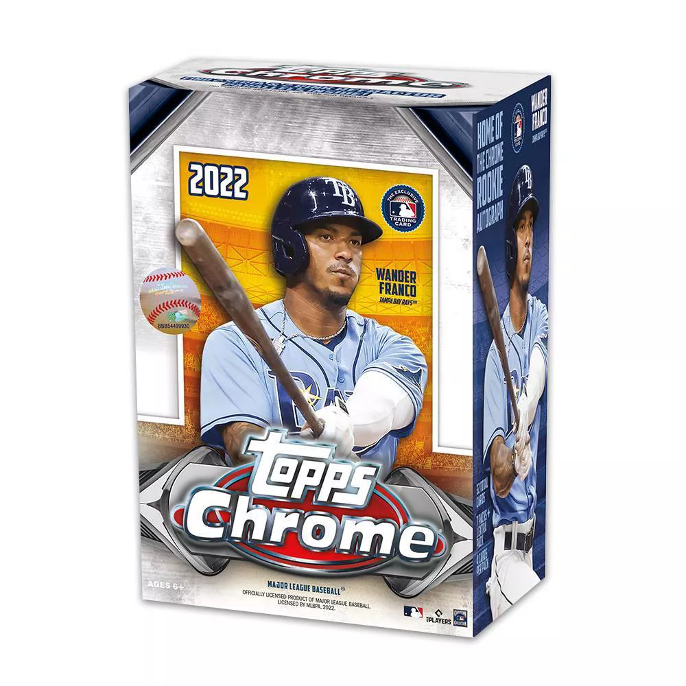 2022 Topps Chrome MLB Baseball Blaster Box (Value Box)